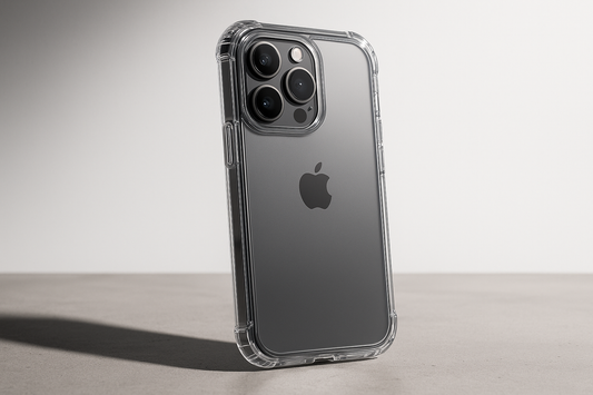 Funda Silicona Ultra-Fina Transparente para iPhone 7 al 16 / SE / Mini / Pro / Max